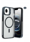 Joko iPhone 16E Flet Lens Magsafe Kapak - Siyah