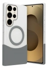Joko Samsung Galaxy S24 Ultra Velar Magsafe Kapak - Natural Grey