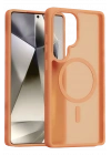 Joko Samsung Galaxy S25 Ultra Jota Magsafe Kapak - Turuncu