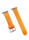 Movenchy Watch 38mm Jelly Silikon Kordon - Turuncu