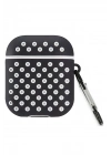 Newface Airpods 2 (2.nesil) Spor Delikli Kılıf - Siyah-Beyaz