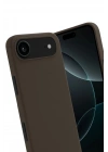 Newface Apple iPhone 17 Air First Silikon - Kahverengi