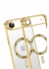 Newface Apple iPhone 17 Air Kross Magneticsafe Kapak - Gold