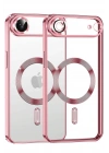 Newface Apple iPhone 17 Air Kross Magneticsafe Kapak - Rose