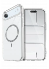 Newface Apple iPhone 17 Air Live Diamond Magsafe Kapak - Şeffaf