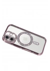 Newface Apple iPhone 17 Joke Simli Magneticsafe Kılıf - Pembe
