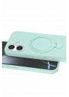 Newface Apple iPhone 17 Regal Magsafe Standlı Kapak - Su Yeşili