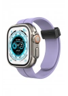Newface Apple Watch 38mm KR412 Elegance Stylısh Kordon - Lila