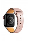 Newface Apple Watch 38mm KR415 Luaz Deri Kordon - Pembe