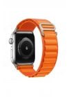 Newface Apple Watch 42mm Mountain Kordon - Turuncu
