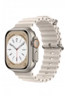Newface Apple Watch 42mm Ocean Kordon - Krem