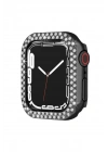 Newface Apple Watch 42mm Taşlı Kasa - Siyah