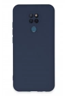 Newface General Mobile GM 20 Kılıf Nano içi Kadife Silikon - Lacivert