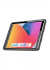 Newface iPad 10.2 (7.nesil) Kılıf Hand Strap Tablet Kılıfı - Siyah