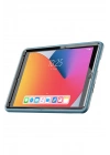 Newface iPad 10.2 (7.nesil) Kılıf Hand Strap Tablet Kılıfı - Turkuaz