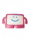Newface iPad 10.2 (7.nesil) Kılıf Karakter Tablet Silikon - Pembe