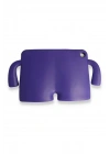Newface iPad 2022 10.9 (10.nesil) Kılıf Karakter Tablet Silikon - Mor