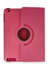 Newface iPad 4 9.7 Kılıf 360 Tablet Deri Kılıf - Pembe