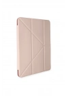 Newface iPad 9.7 (2018) Kılıf Kalemlikli Mars Tablet Kılıfı - Rose Gold