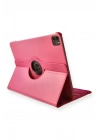 Newface iPad Pro 11 (2020) Kılıf 360 Tablet Deri Kılıf - Pembe