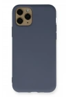 Newface iPhone 11 Pro Kılıf Nano içi Kadife Silikon - Gri