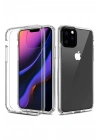 Newface iPhone 11 Pro Max Kılıf Lüx Şeffaf Silikon