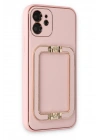 Newface iPhone 12 Kılıf Coco Elit Kapak - Pembe