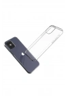 Newface iPhone 12 Kılıf Lüx Şeffaf Silikon