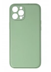 Newface iPhone 12 Pro Kılıf Coco Deri Silikon Kapak - Açık Yeşil