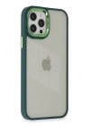 Newface iPhone 12 Pro Max Kılıf Dora Kapak - Haki Yeşil