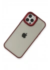 Newface iPhone 12 Pro Max Kılıf Dora Kapak - Kırmızı