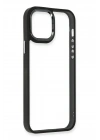 Newface iPhone 12 Pro Max Kılıf Dora Kapak - Siyah