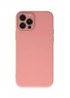 Newface iPhone 12 Pro Max Kılıf Lansman Glass Kapak - Pembe