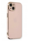Newface iPhone 13 Kılıf Volet Silikon - Pembe