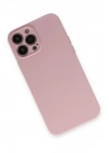 Newface iPhone 13 Pro Kılıf Nano içi Kadife Silikon - Pembe