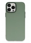 Newface iPhone 13 Pro Max Kılıf Modos Metal Kapak - Koyu Yeşil