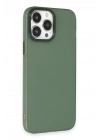 Newface iPhone 13 Pro Max Kılıf Modos Metal Kapak - Koyu Yeşil