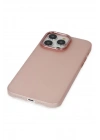 Newface iPhone 14 Pro Kılıf Modos Metal Kapak - Pembe