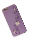 Newface iPhone 6 Kılıf Esila Silikon - Mor
