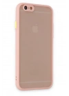 Newface iPhone 6 Kılıf Montreal Silikon Kapak - Pembe