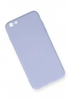 Newface iPhone 6 Plus Kılıf Nano içi Kadife Silikon - Lila