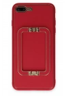 Newface iPhone 7 Plus Kılıf Coco Elit Kapak - Kırmızı