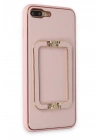 Newface iPhone 7 Plus Kılıf Coco Elit Kapak - Pembe