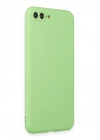 Newface iPhone 7 Plus Kılıf First Silikon - Açık Yeşil