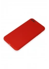 Newface iPhone 7 Plus Kılıf First Silikon - Kırmızı