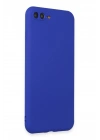 Newface iPhone 7 Plus Kılıf First Silikon - Koyu Mavi