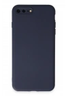 Newface iPhone 7 Plus Kılıf First Silikon - Lacivert