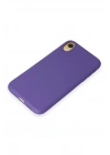 Newface iPhone XR Kılıf First Silikon - Mor