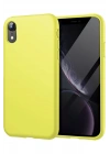 Newface iPhone XR Kılıf First Silikon - Parlak Yeşil