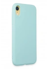 Newface iPhone XR Kılıf First Silikon - Turkuaz